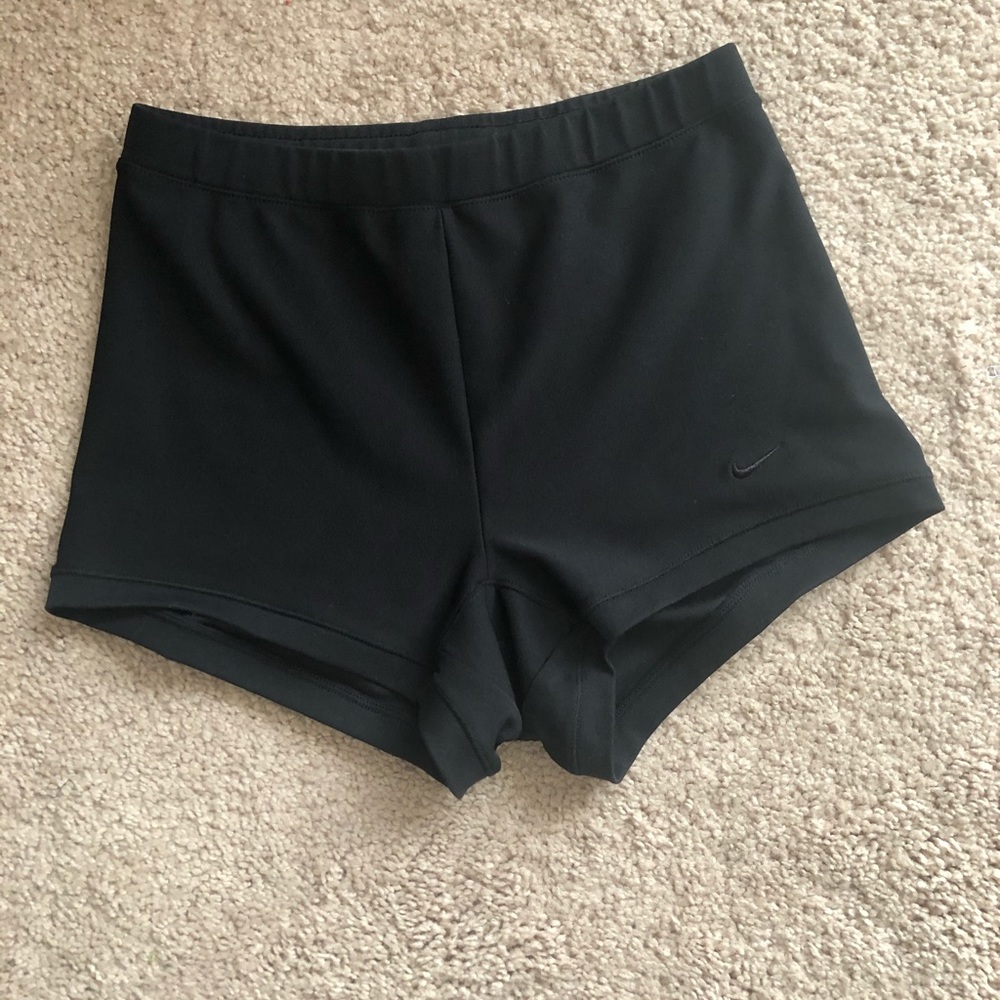 Nike Dri Fit high waisted training shorts.